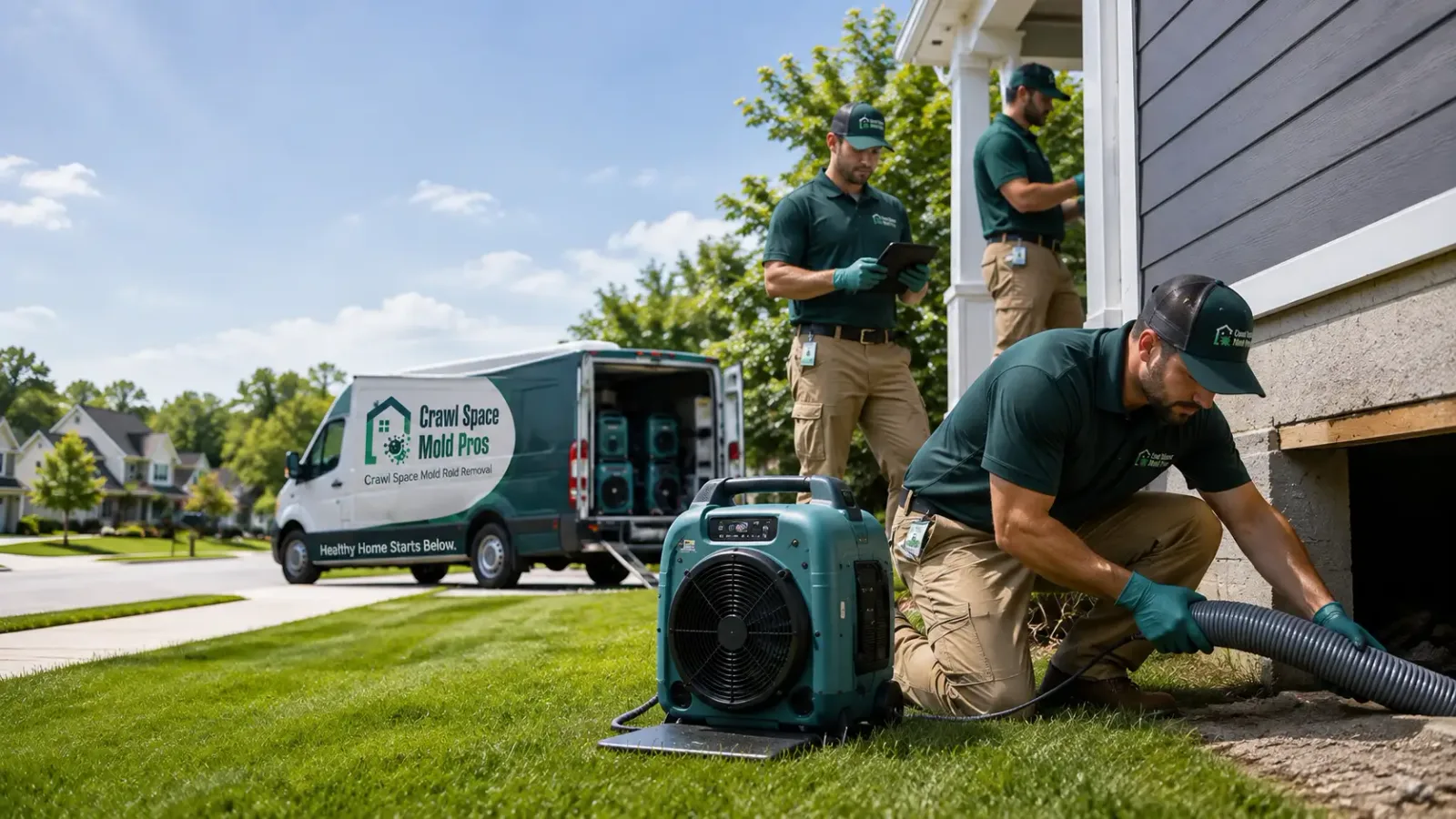 Crawl Space Mold Removal in Pueblo, CO